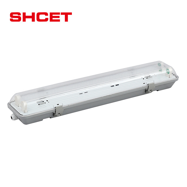 High quality OEM manufacturer 1.2m IP65 IP66 packing PC cover T8 led tri-proof light fixture waterproof multilumen price