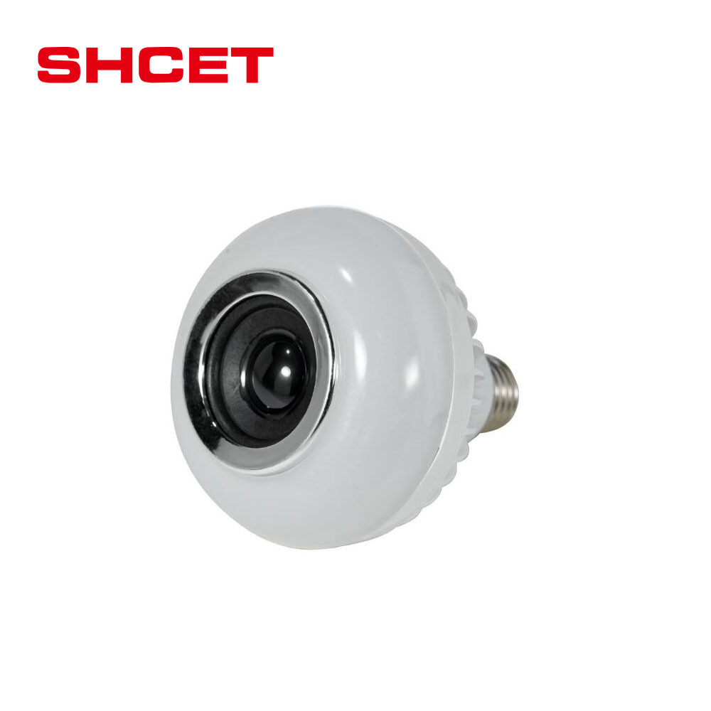 Smar RGB 12W  Musical bulb light with bluetooth control AC110v 220v smart color changing led bulb light from SHCET