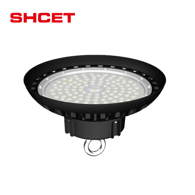 Multi Wattage 100w 150w 200w Led High Bay Lights Fixture Luminous Slim Body Led Ufo Lamp from SHCET