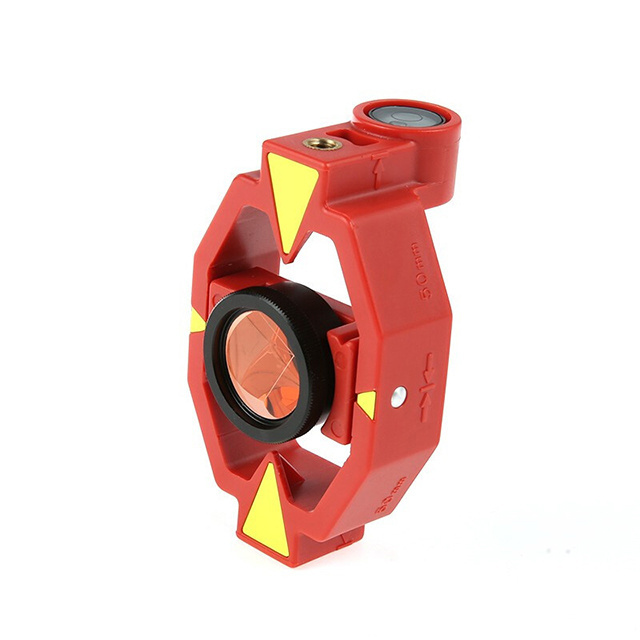 Hot Sell Optical Instrument Mini Prism with 4 Poles Survey Mini Prism for Total Station Surveying Prism Constant 17.5 mm Offset