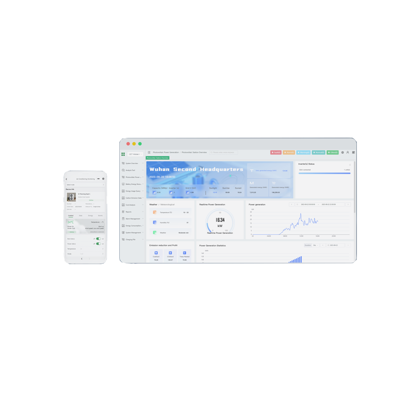 CET 2023 Web or APP Based Plant Energy Analysis Solution EMS Monitoring System with Cloud Platform Service