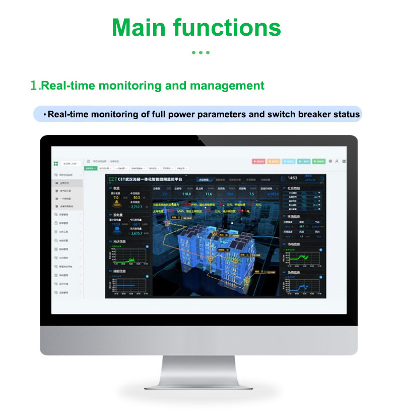 CET 2023 Web or APP Based Plant Energy Analysis Solution EMS Monitoring System with Cloud Platform Service