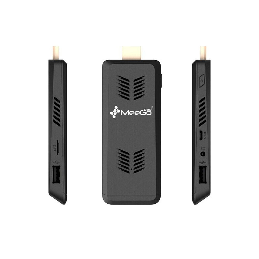 Factory hot sale Meegopad T07 2GB RAM 32GB SSD Intel Z83 Quad Core for business Mini PC Stick Powerful smart tv stick