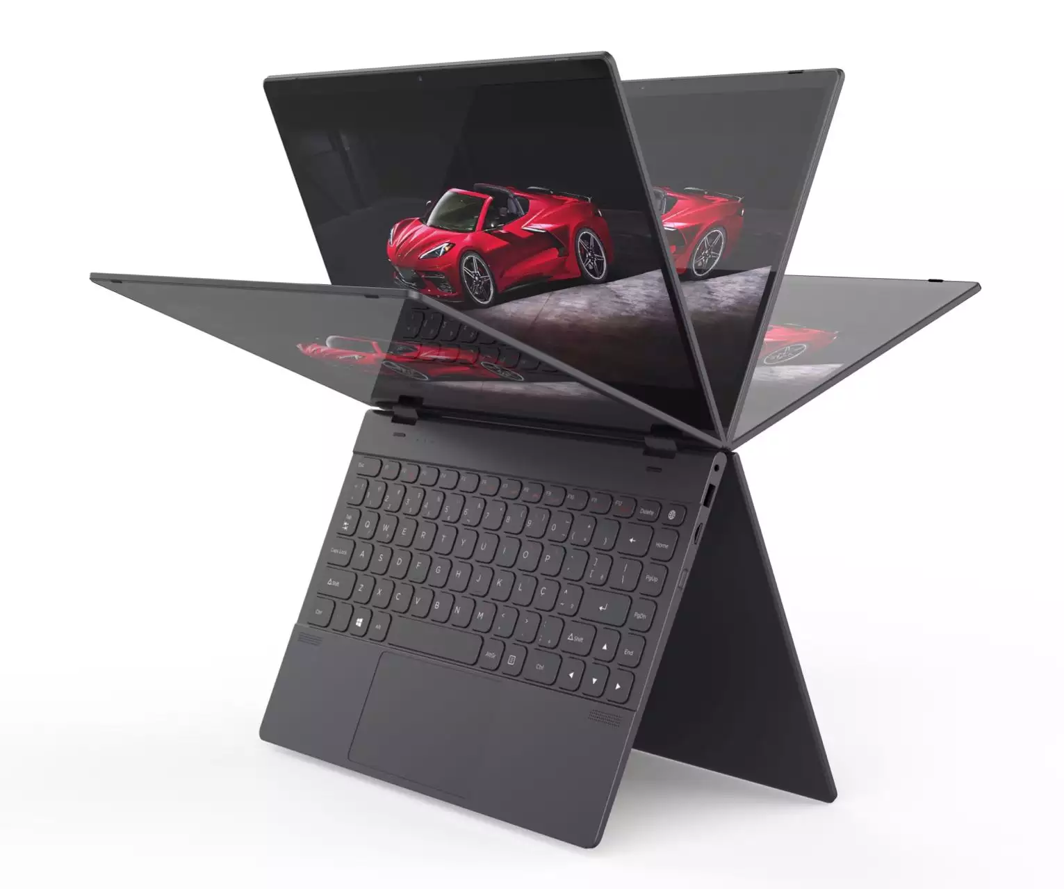 New Arrival OEM Laptop 14inch Yoga 360 degree turn over i7 1165G7 512GB School gaming Style Notebook Touch Screen Laptop