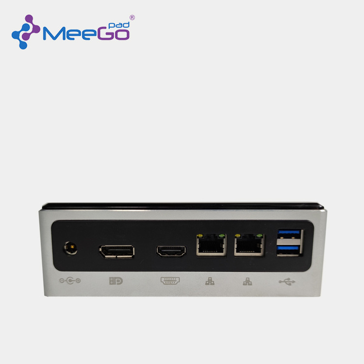 MeeGOpad C10B portable desktop I3I5I7 quad core with fan19V multi-interface square computer case without storage gaming mini pc