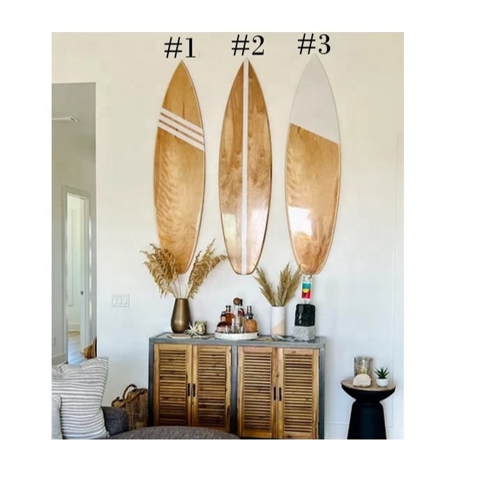 Wall Art The Shore Break Surfboard Wall Decor Wood Surfboard