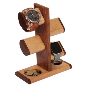 Charging Station Jewelry Organizer  5 in One Multiple Watch Display Tower Watch Stand