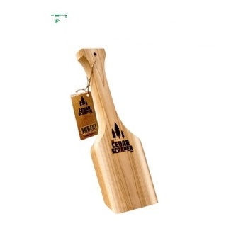 BBQ Grill Cleaner The Safe All Natural Bristle Free Cedar Wood BBQ Grill Scraper