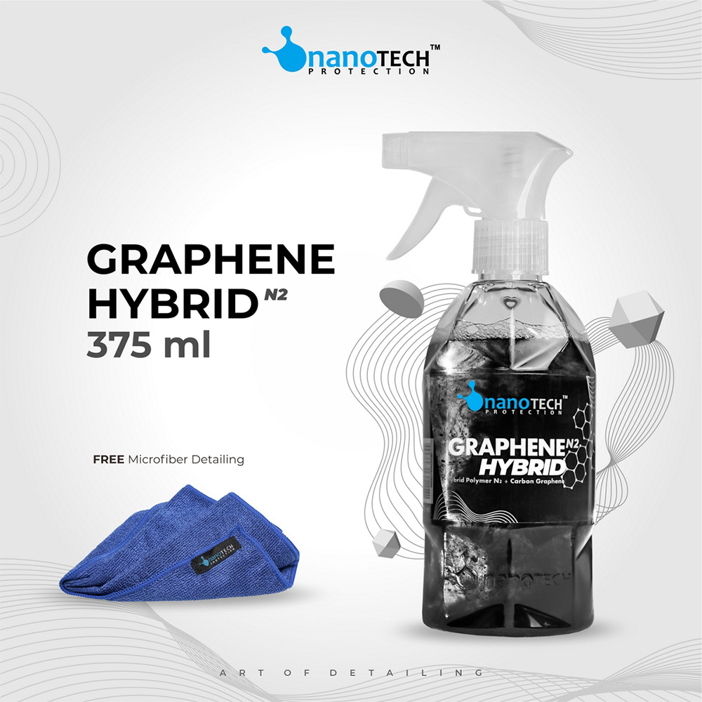 High Quality Graphene Hybrid N2 375ml Ceramic Coating Nanotech Paint Protection