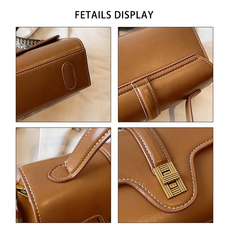 XIYIMU custom bag Designer side bag for girls Multifunction Original light luxury retro hand crossbody bag