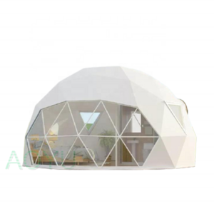 AOYU Large Half Sphere Geo Dome Tent with clear top for trade show, event and expo fairs