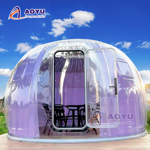 Outdoor dome tents glass geodesic dome cafe tent geodesic  glamping igloo