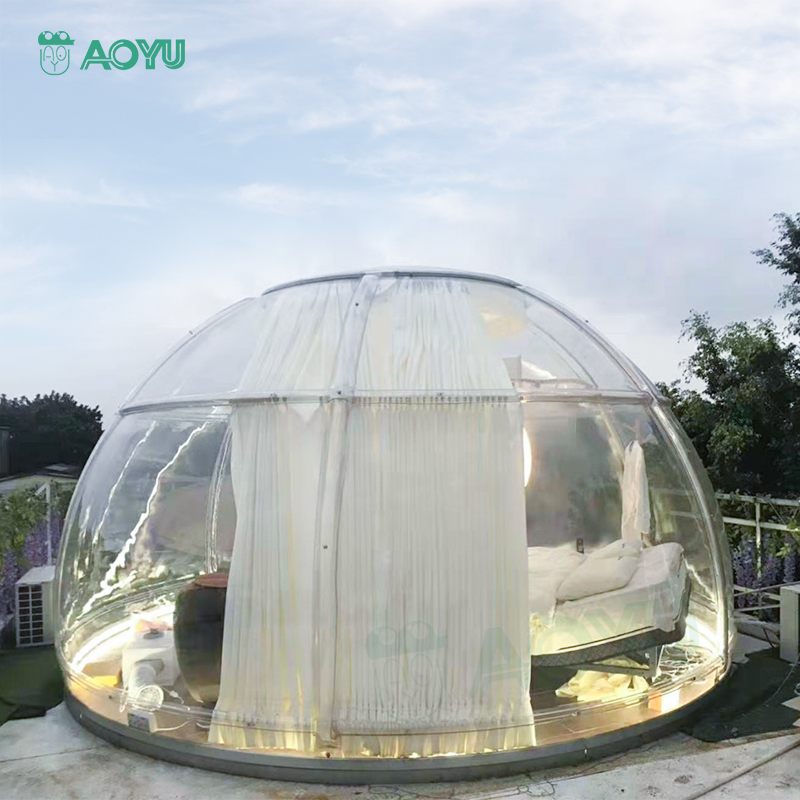 Igloo Dome PC Bubble House Clear Plastic Garden Domes Polycarbonate Clear Tents For Dining/Cafe Resort