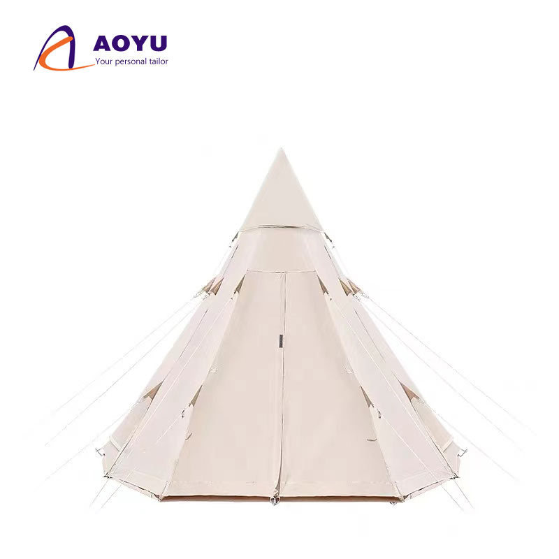 2023 Yurt Glamping Tents Waterproof Luxury Hotel Outdoor Waterproof Tent Camping Teepee Tent for Adults