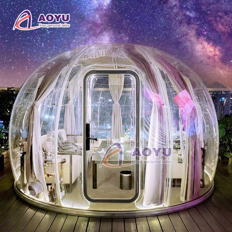 Outdoor dome tents glass geodesic dome cafe tent geodesic  glamping igloo