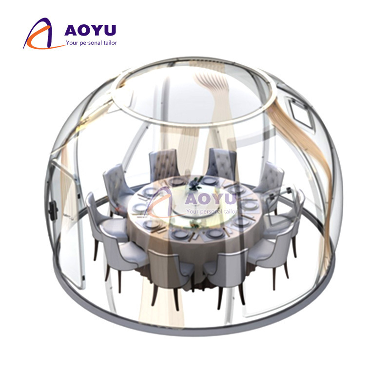 Outdoor dome tents glass geodesic dome cafe tent geodesic  glamping igloo