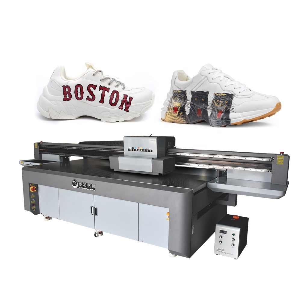 CF-2513 High-drop over 15CM shoes printer automatic industrial UV Inkjet printing machine