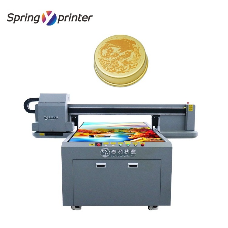 Automatic inkjet printer multifunction uv printing press machine inkjet color label printer for paper bag