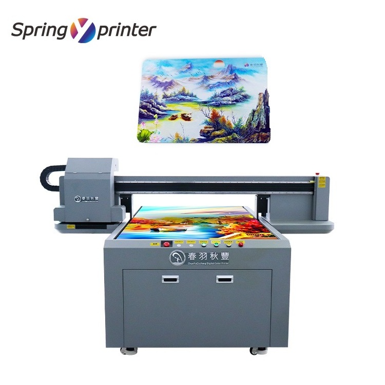 Automatic inkjet printer multifunction uv printing press machine inkjet color label printer for paper bag