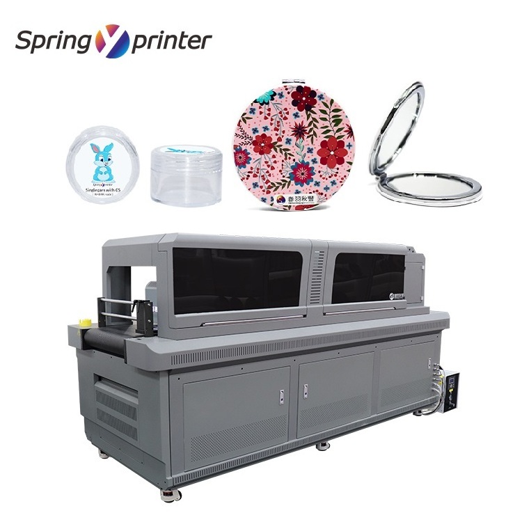 High speed uv printer single pass printer uv ink painting decor uv paper printer paper bowl graphic printing