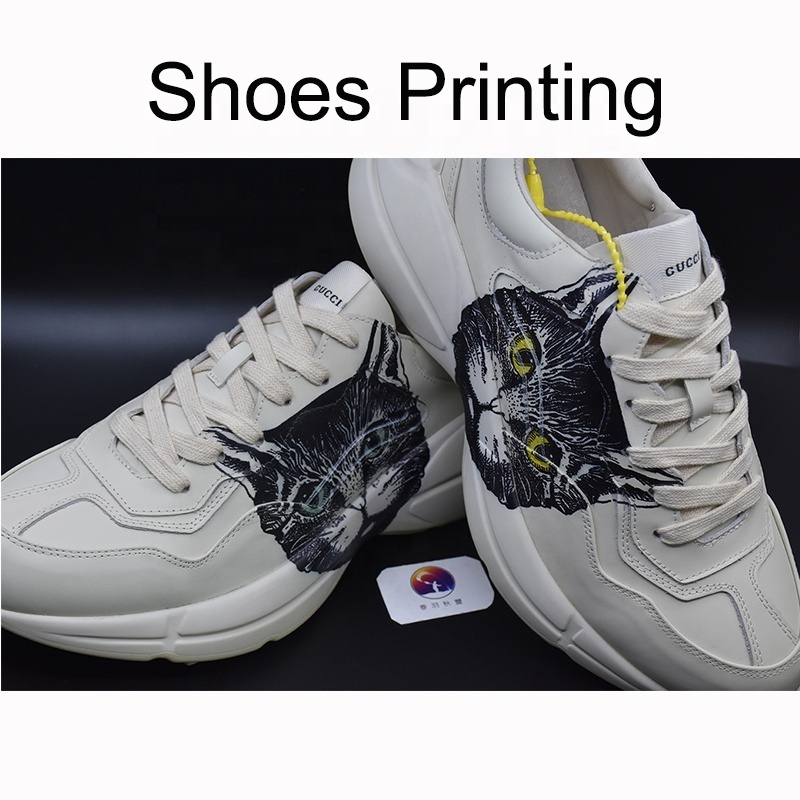 CF-2513 High-drop over 15CM shoes printer automatic industrial UV Inkjet printing machine