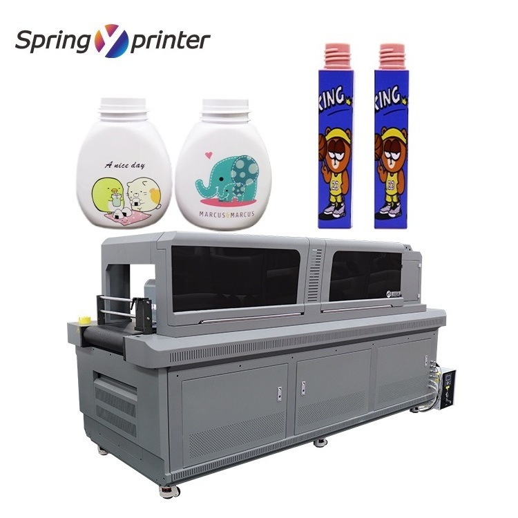 High speed uv printer single pass printer uv ink painting decor uv paper printer paper bowl graphic printing