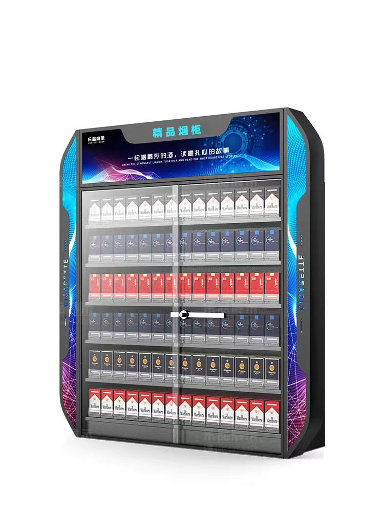 Good Quality tobacco shelf cigarette dispenser cabinet display racks for sale