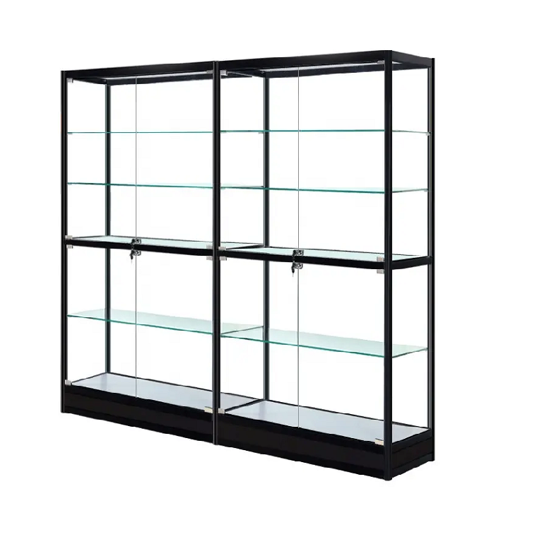 Retail Store Toy Figure Display Cases Display Cabinet Glass Case For Display