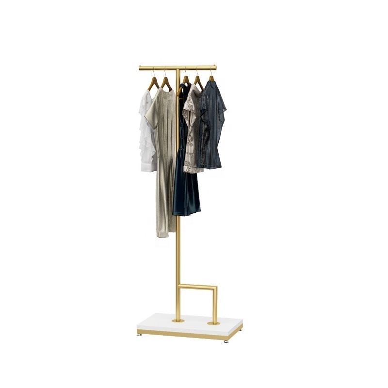 Jewelry store semi-circular clothes rack