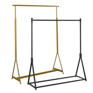 Metal Clothes Hanging Bar Display Rack Garments Display Shelf Clothing Store