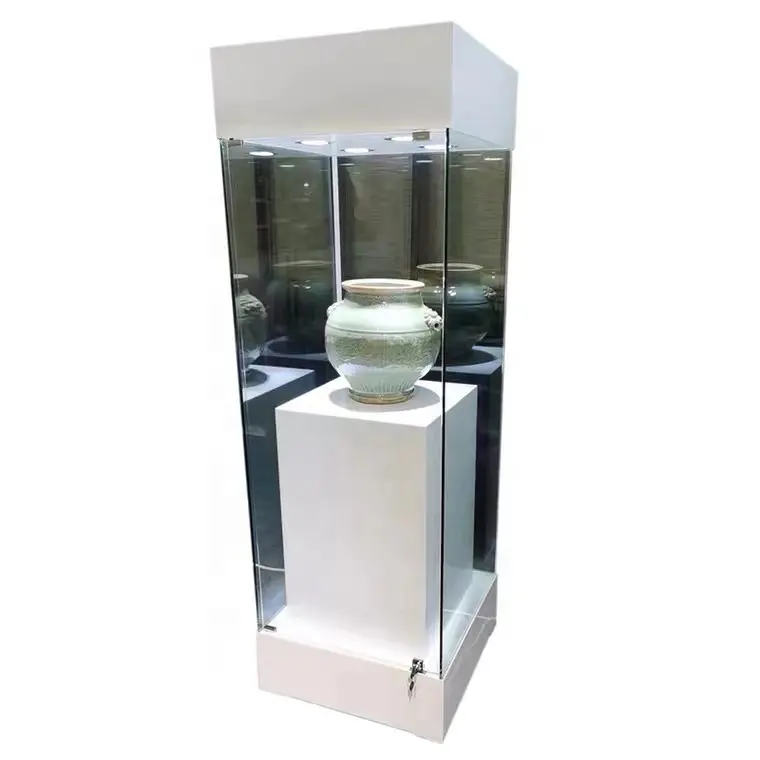 Museum Cabinet Storage Cabinet Pharmacy Glass Display Showcases Cosmetics Display Cabinet