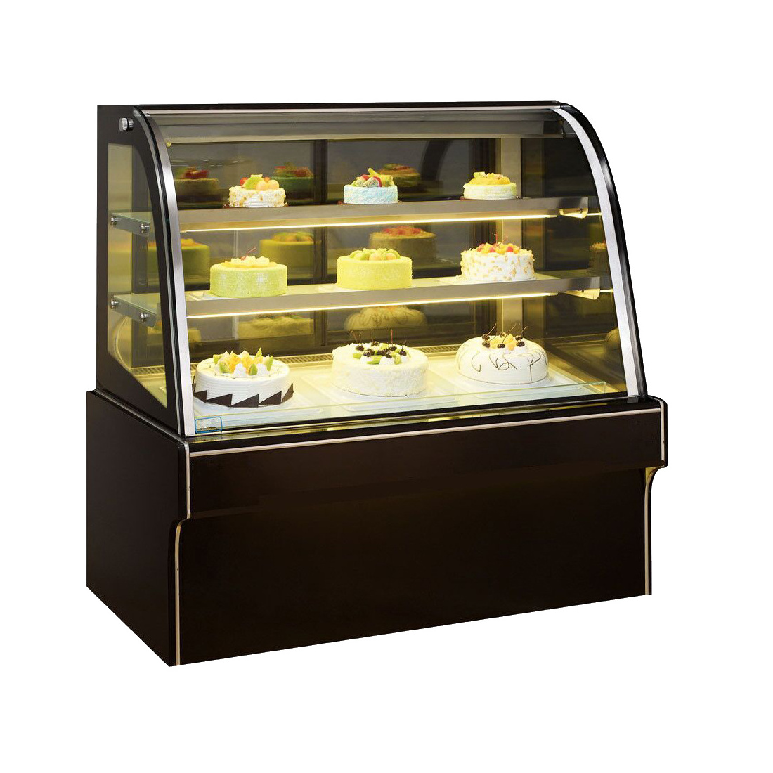 Customized Bakery Showcase Cabinet Modern Bakery Display Cabinet