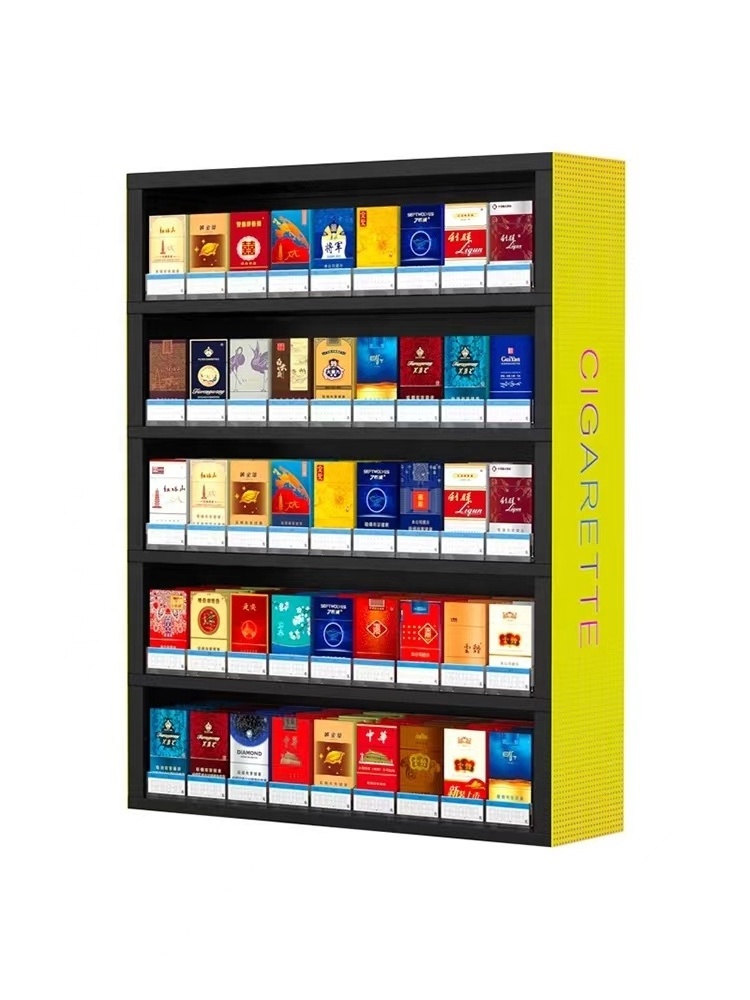 Good Quality tobacco shelf cigarette dispenser cabinet display racks for sale