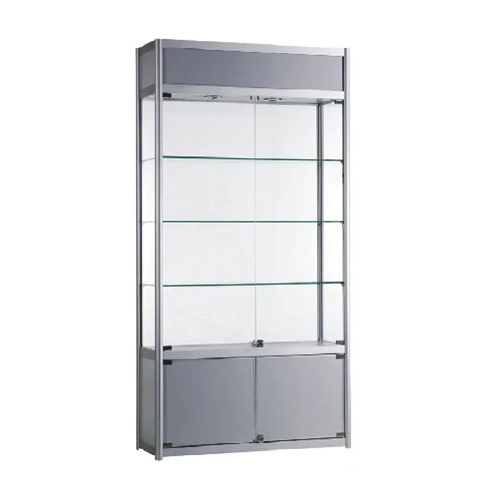 Retail Store Toy Figure Display Cases Display Cabinet Glass Case For Display