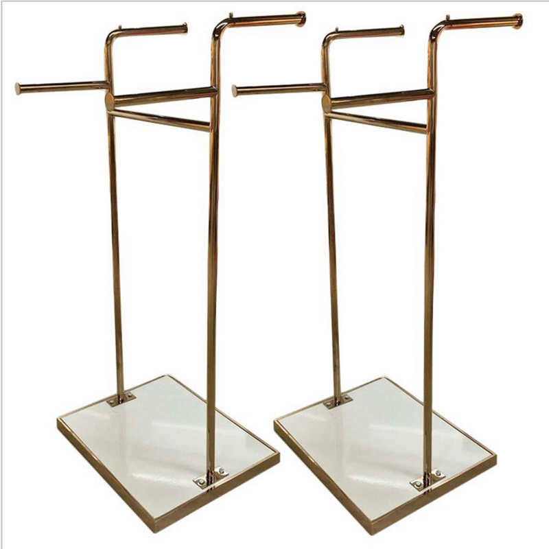 Jewelry store semi-circular clothes rack