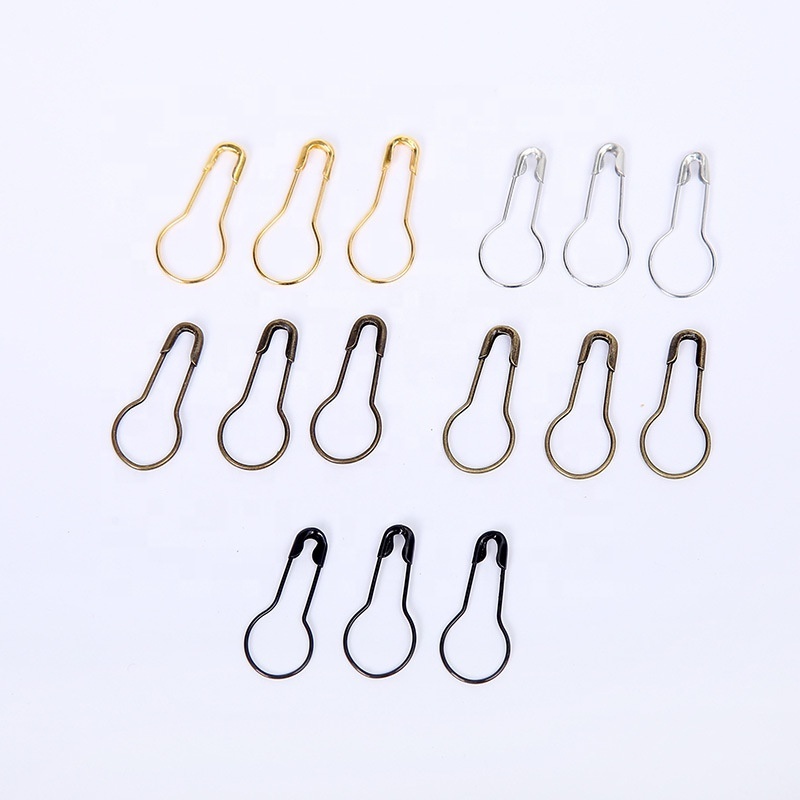 Wholesale High Quality Garment Accessories Metal Pins Common And Pear Shaped Hang Tag Safety Pin