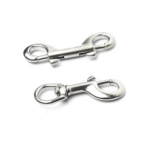 Multifunction Stainless Steel 304 Outdoor Backpack Buckle Hook Pet Buckle Key Chain Double Ended Bolt Snap Hook