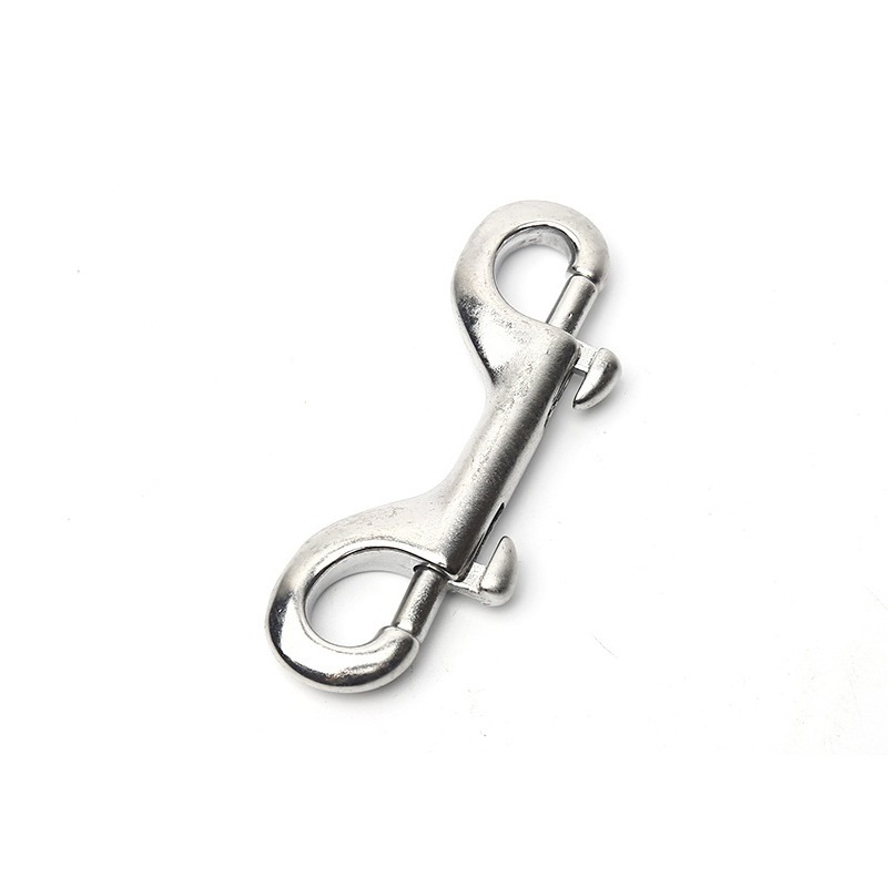 Multifunction Stainless Steel 304 Outdoor Backpack Buckle Hook Pet Buckle Key Chain Double Ended Bolt Snap Hook