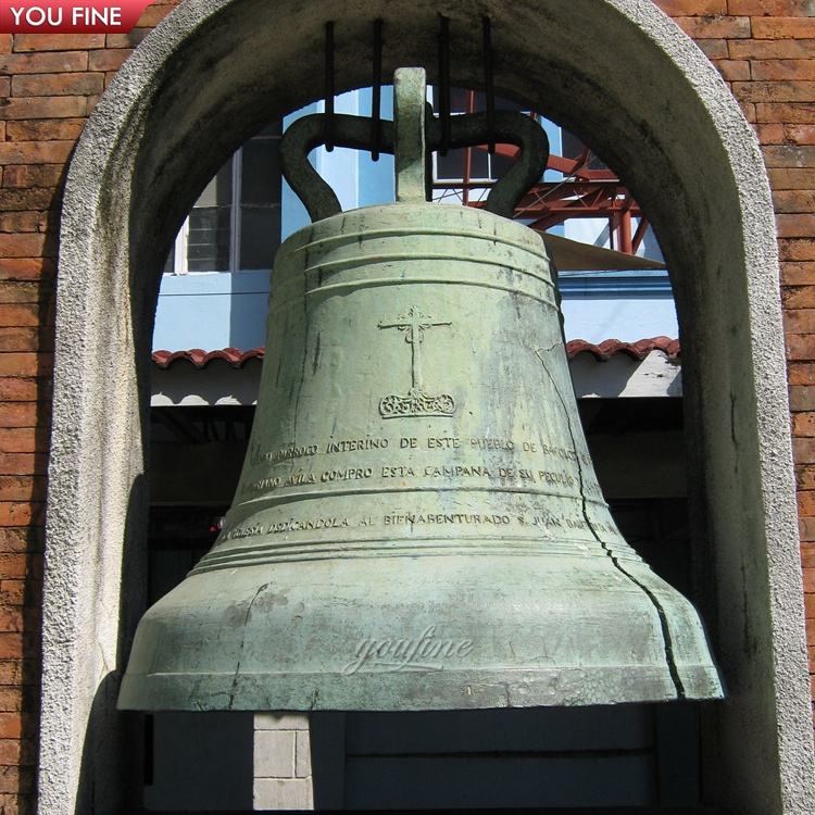 Large Outdoor Casting Bronze Bell Sculpture for Sale