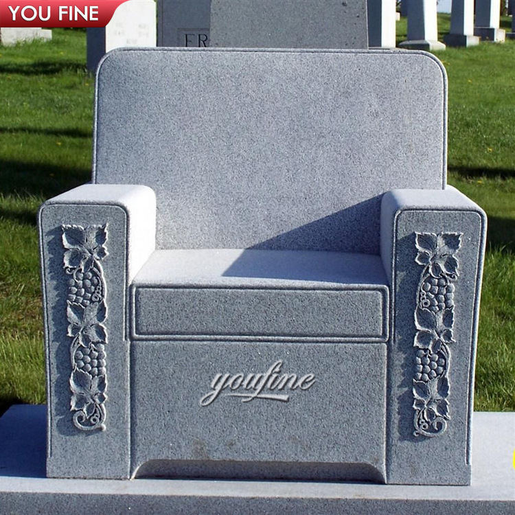 Custom Made Black Granite Cross Headstone Marble Tomb Stone