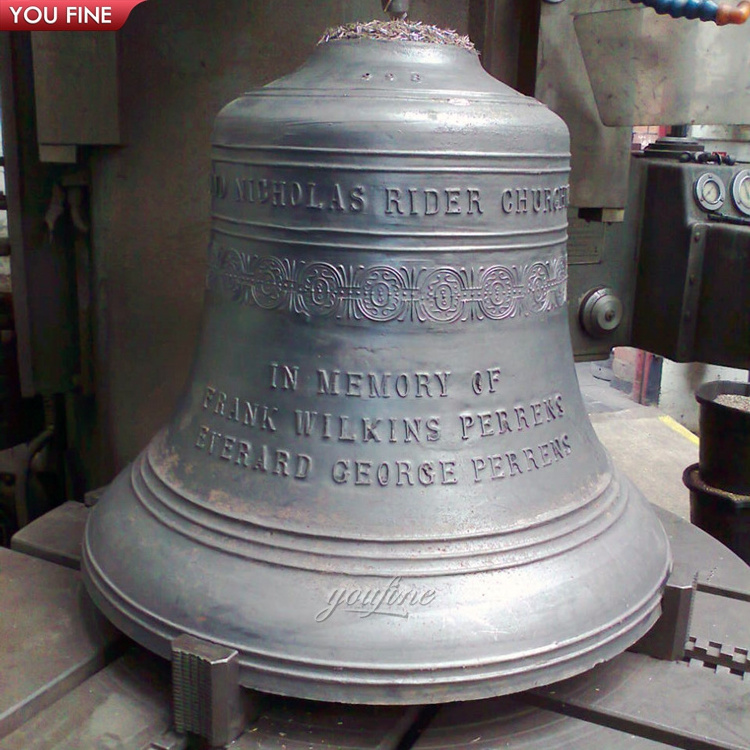 Large Outdoor Casting Bronze Bell Sculpture for Sale