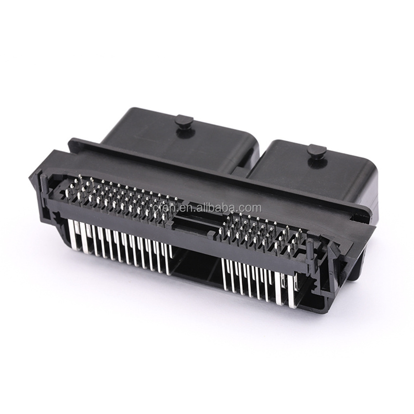 CMC ECU Connector Header Connector 502225-0801molex 80 Pin Black Automotive Auto Connector Truck Car Waterproof Male