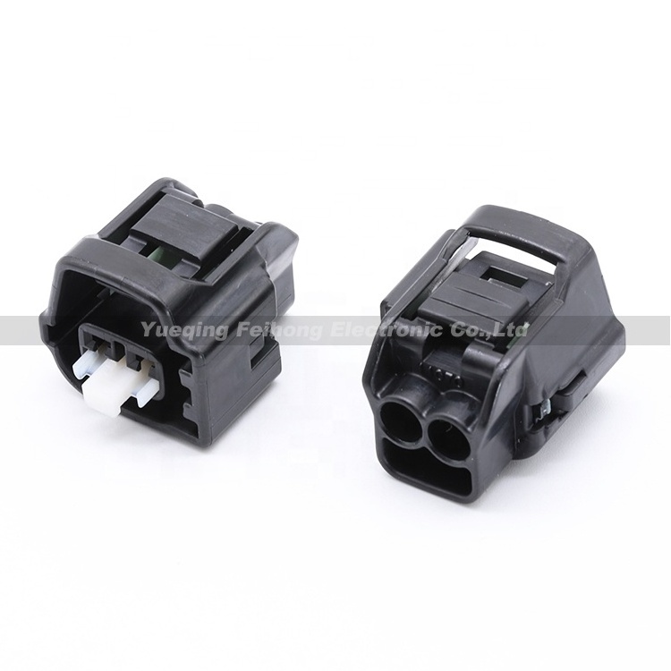 7283-7028-30  YZK Automotive Sensor Connector 2 pin pa66 gf25 automotive plug connectors