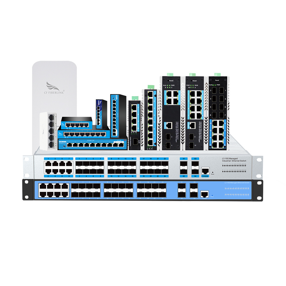 Multi-function switch Full Gigabit L2+ management 10-port Poe 2-port Sfp switch supports Vlan Qos in office buildings