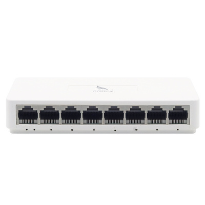 8-port 10/100Mbps Ethernet switch desktop housing with low price industrial network switch