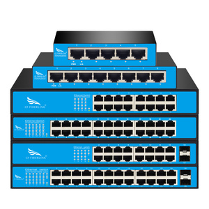 New original TP network switches typical factory hot desktop distributor Fiber 8 port full Gigabit switch Ethernet POE switch