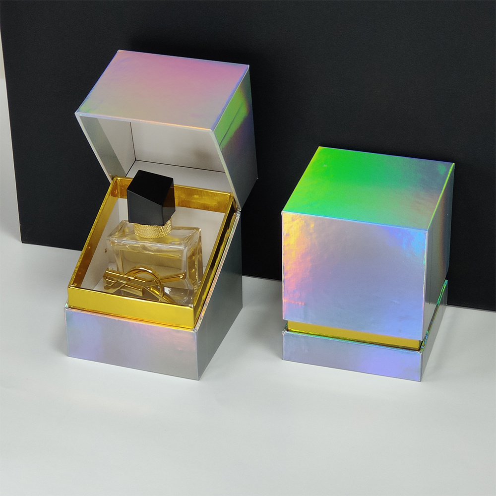 Custom Promotional Oem Candle Cosmetic Good Price Magnetic Drawer Paper Hologram Gift Packaging Holographic Box