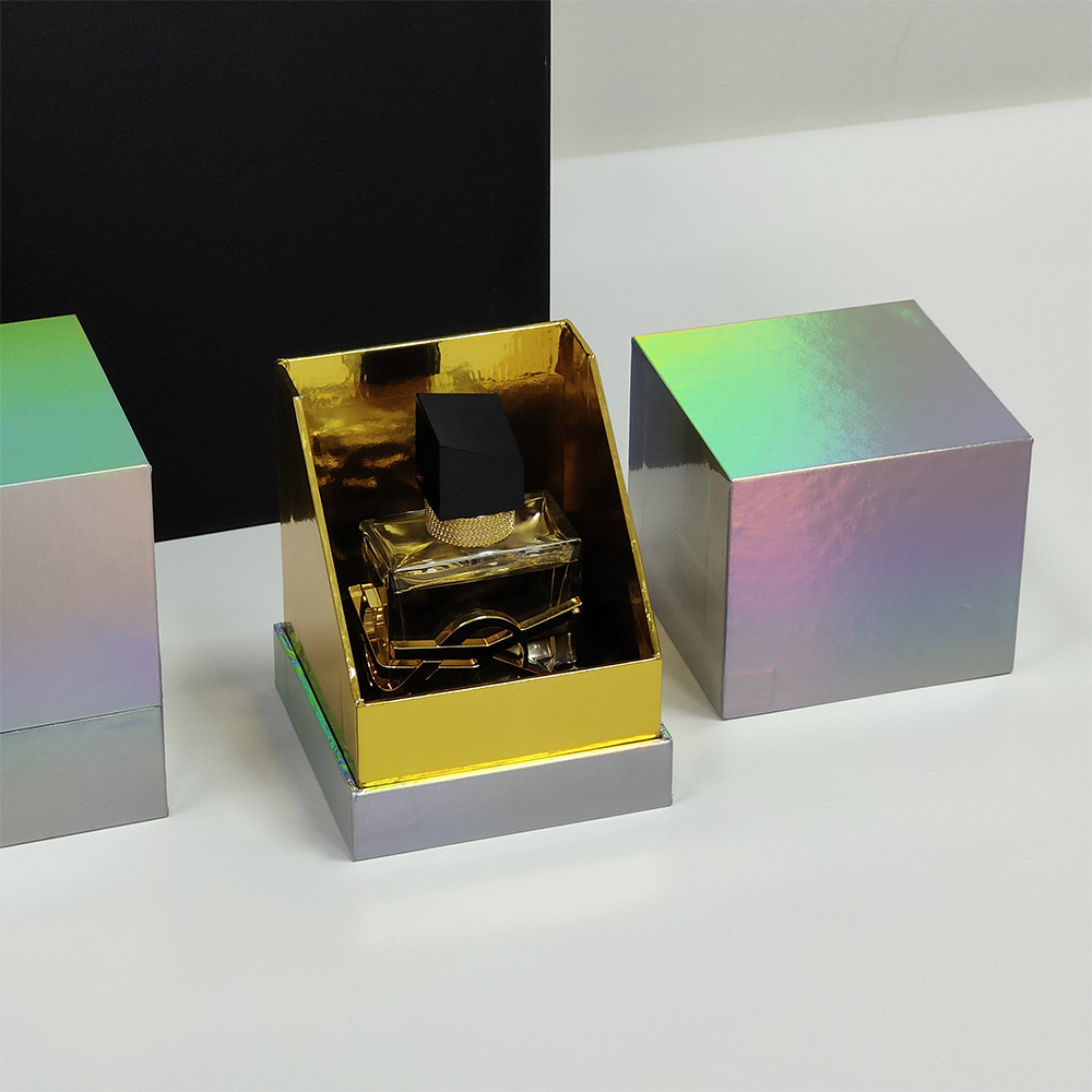 Custom Promotional Oem Candle Cosmetic Good Price Magnetic Drawer Paper Hologram Gift Packaging Holographic Box