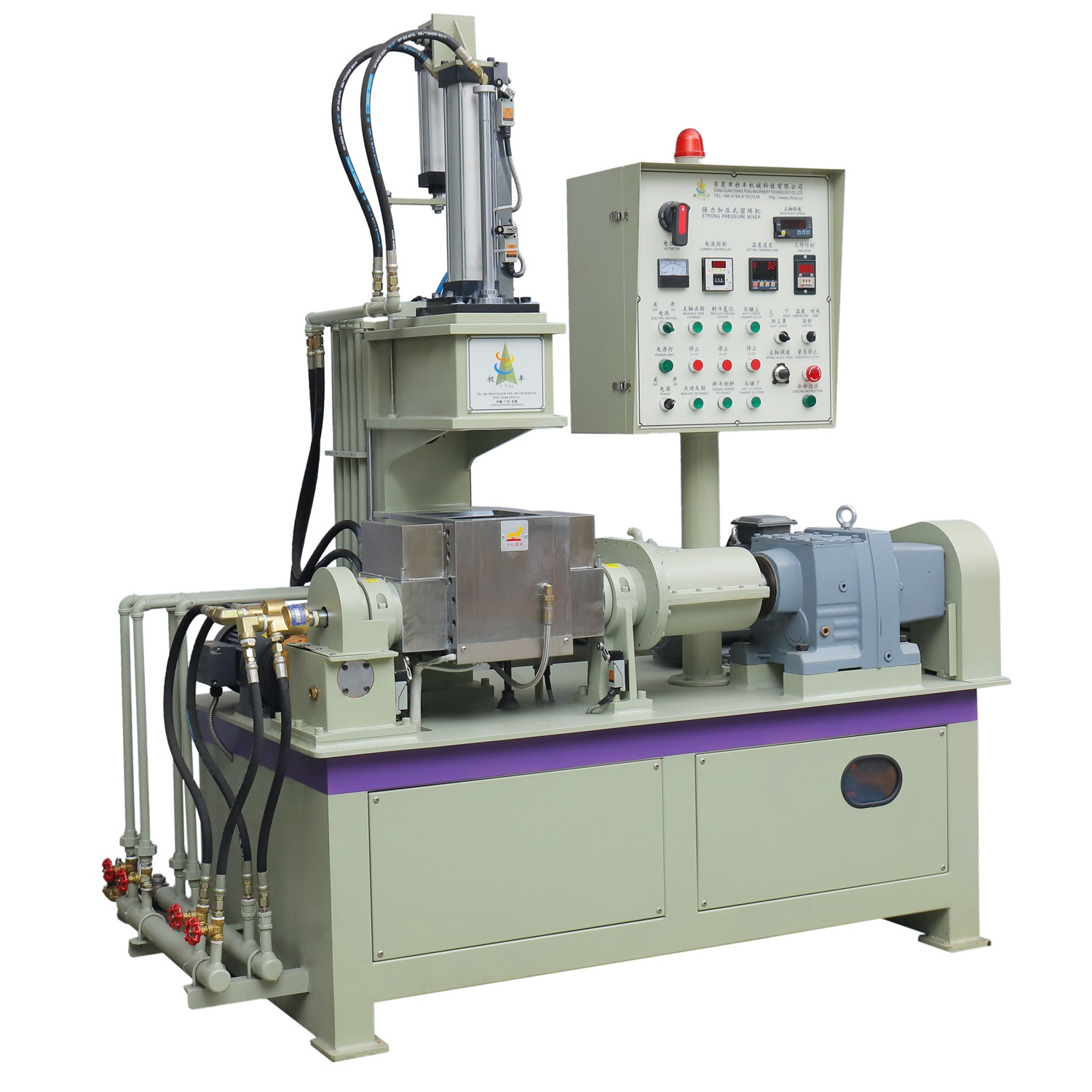 CF-1/2/3/5L Small internal mixer machine lab type rubber and plastic kneader machine