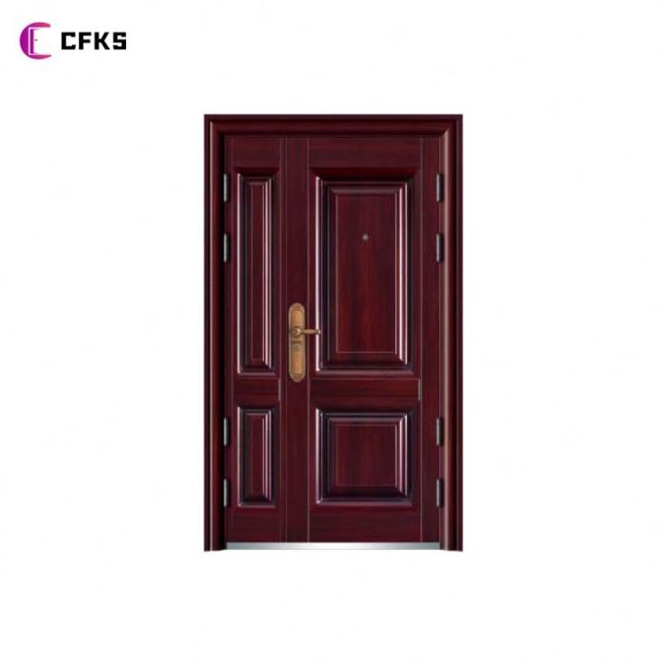 Advanced Technology Good Price prehung Traditional exterior entrance door front door security door